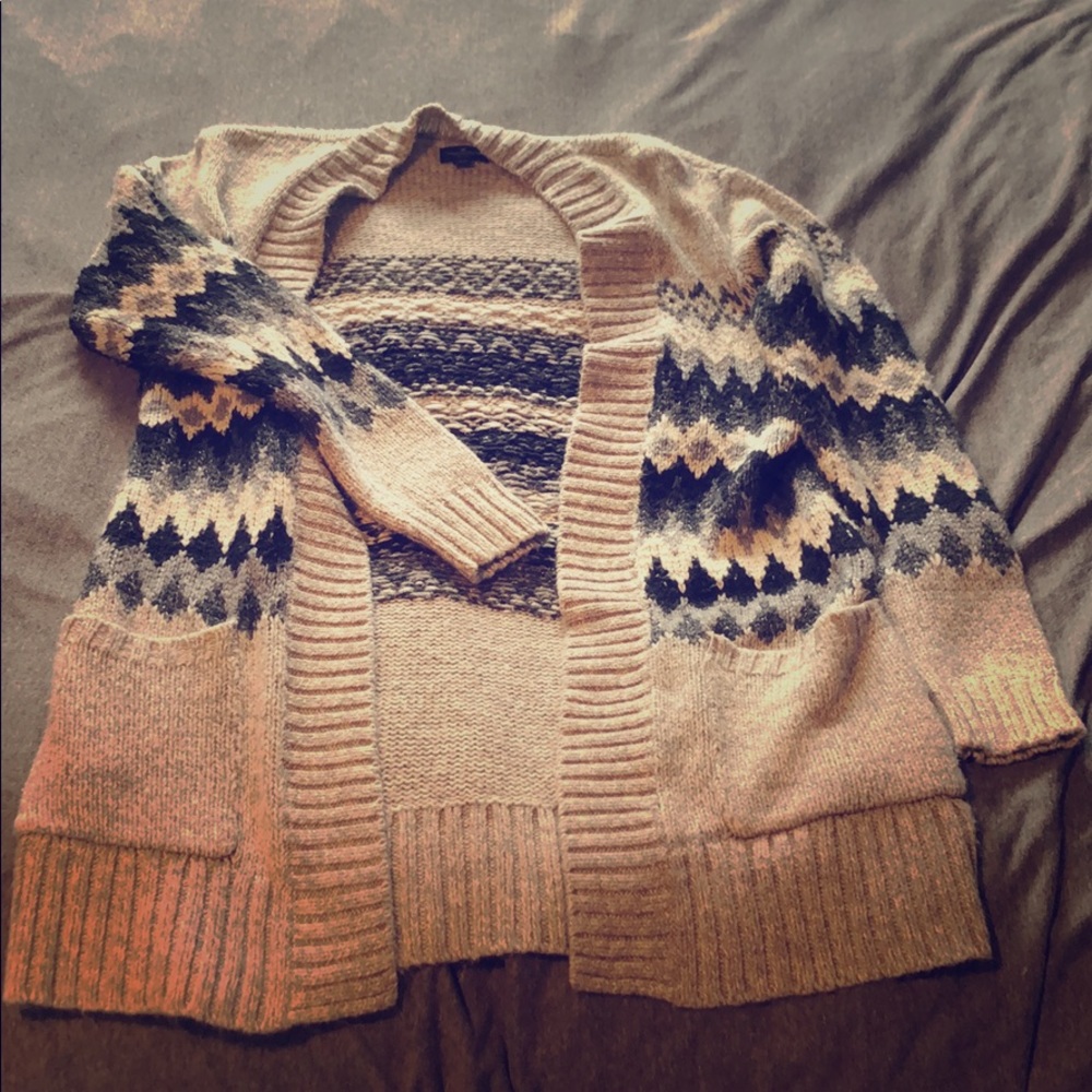 America Eagle knitted soft Cardigan